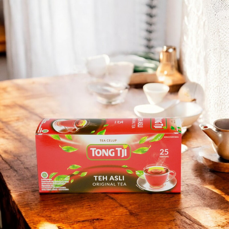 

Tong Tji Black Tea / Teh Hitam 25s ( Tea Bag / Teh Celup non Amplop )