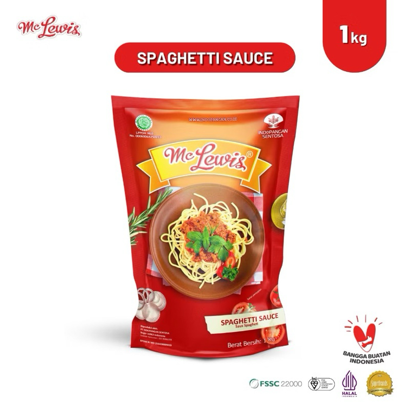 

Mc Lewis Spaghetti Bolognese Sauce - 1Kg