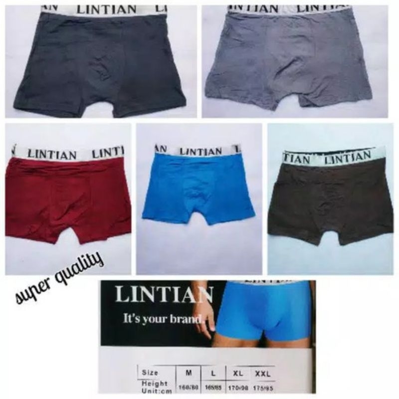 CELANA DALAM PRIA BOXER LINTIAN