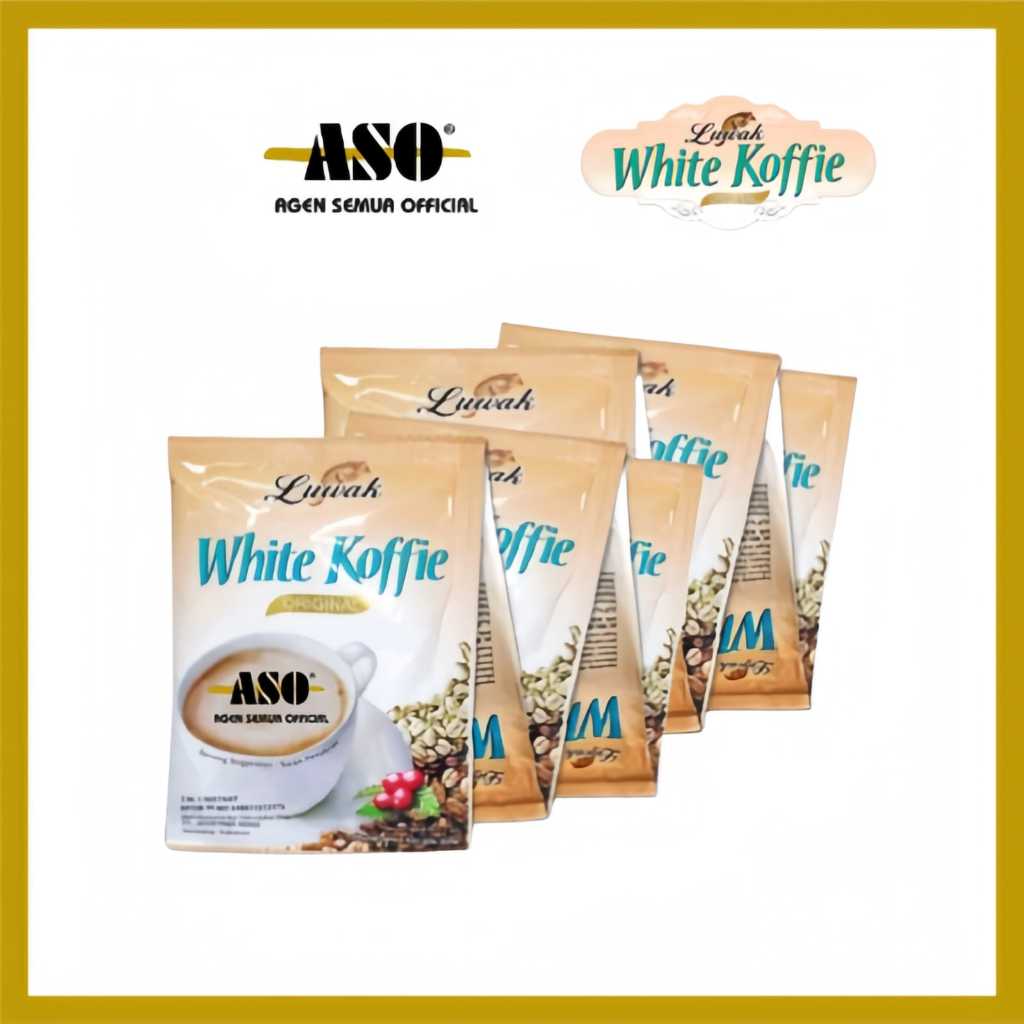 

Kopi Luwak white Coffe original 20g RENCENG ( ISI 10)