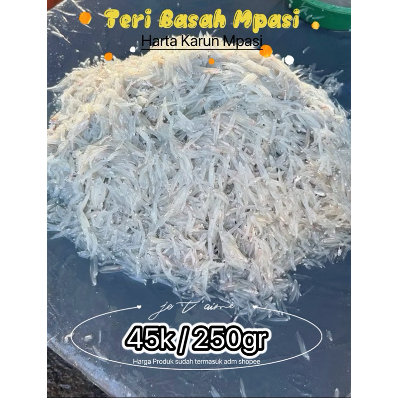 

TERI NASI BASAH (HARTA KARUN MPASI) MEDAN (READY SIAP KIRIM) // Baca Deskripsi dulu ya
