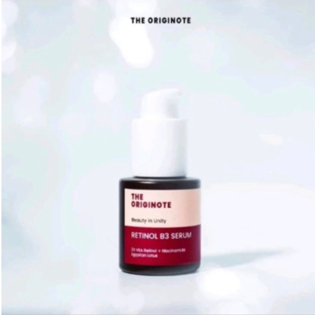 [FREEGIFT] The Originote Retinol B3 Serum - Serum Anti Aging Menyamarkan Garis Halus