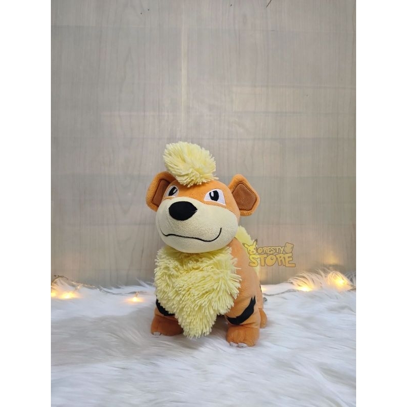 Boneka Pokemon Growlithe - Nintendo Duoduobao