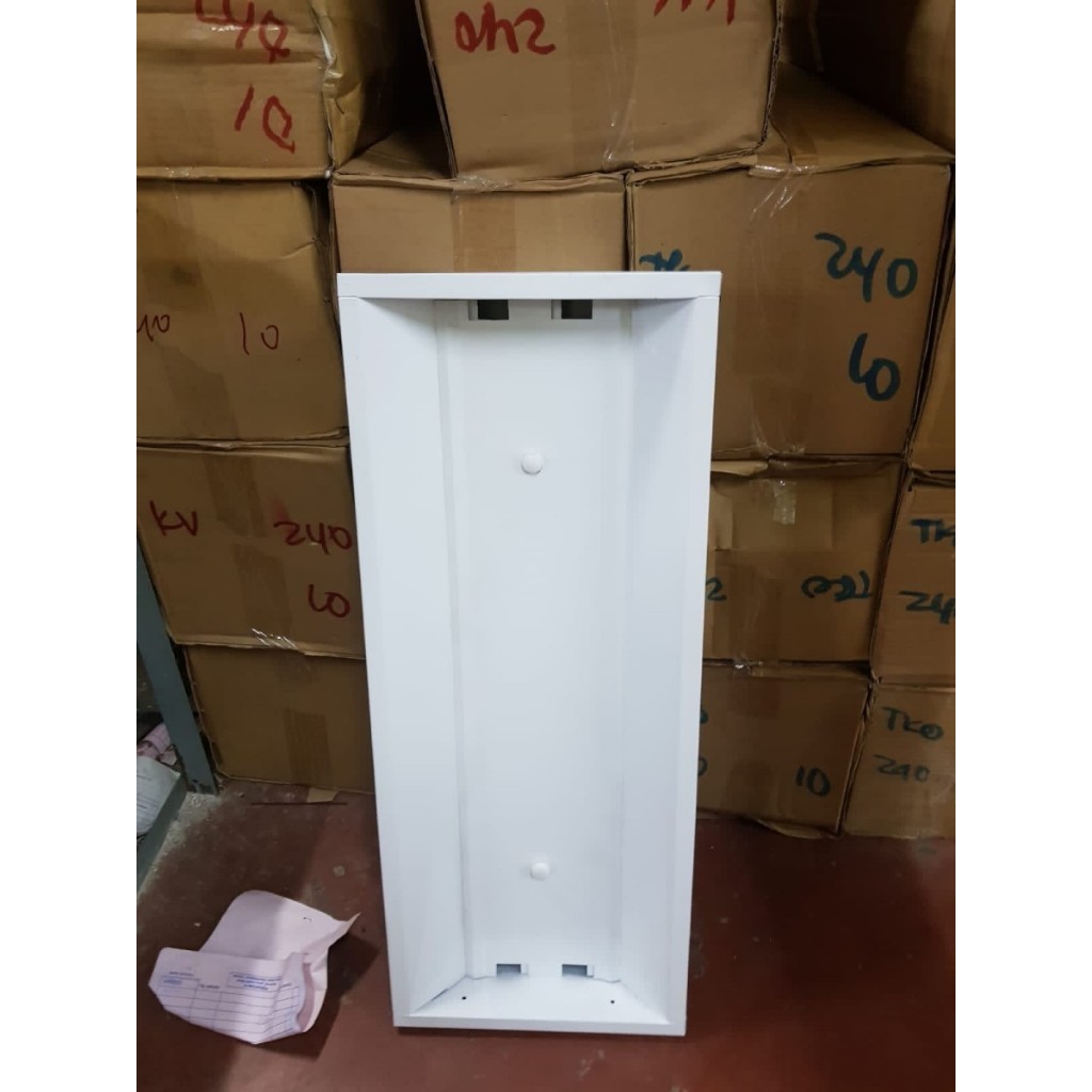 Kap lampu tki 2x18 komplit set philips led 8w 60cm