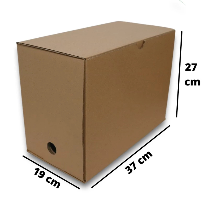 

( 10 pcs ) ) kardus box file dokumen arsip organizer kantor dus penyimpanan berkas coklat polos ukuran 37 x 19 x 27cm