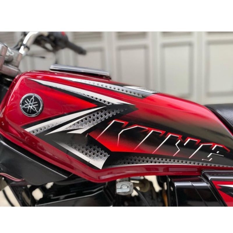 Tangki tengki fueltank bensin RX king peredam 2008-2009 merah