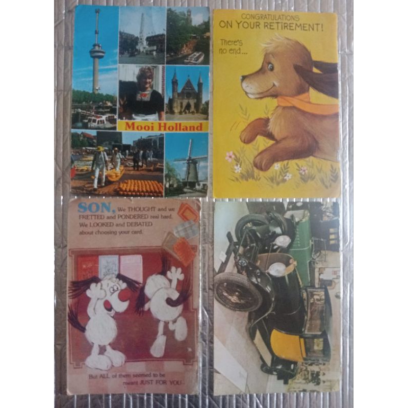 

postcard vintage jadul 1