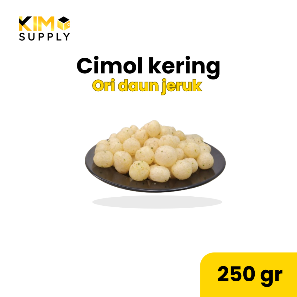 

CIMOL KERING ORI DAUN JERUK (250 KG) cemilan snack makanan kekinian termurah