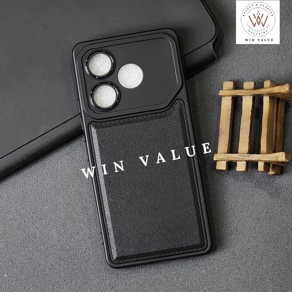 Tecno Pova 6 Tecno Pova 6 Pro Case Leather Pro kamera Black Case Tecno Pova 6 Tecno Pova 6 Pro