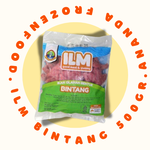 

ILM Es krim/tempura/burger/bintang 500gr - Ananda frozen food