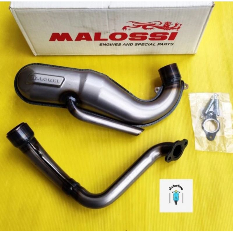 Knalpot Banana Malossi utk Smallframe PTS