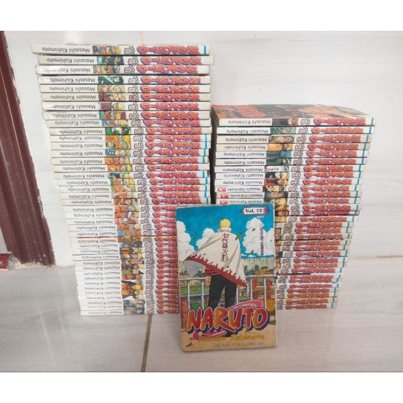 Komik Naruto Vol 1-72 Fullset