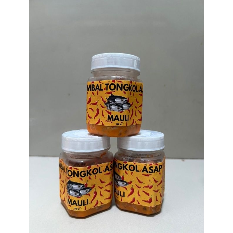 

SAMBAL TONGKOL ASAP MAULI 150GR - SAMBAL SIAP MAKAN