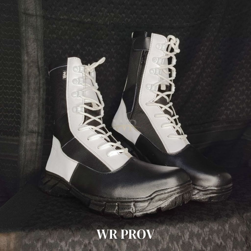 Sepatu PDL WR Tactical Boots Provos Polri / Sepatu Provos / Sepatu Tactical Polri / Sepatu PDL / Sep