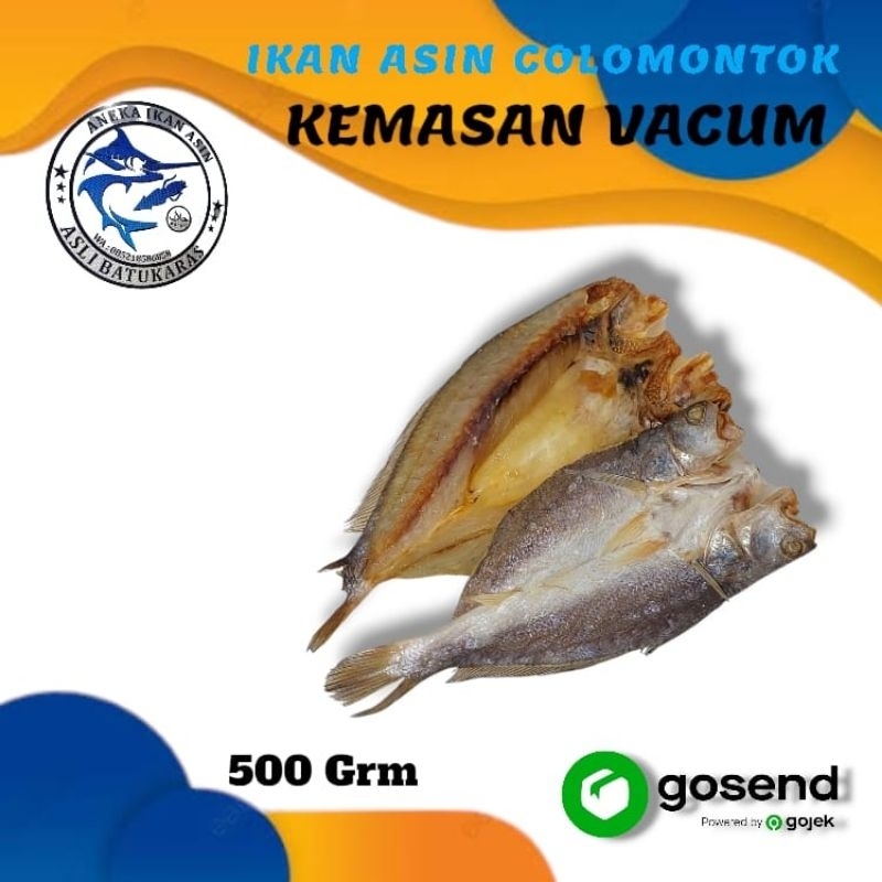 

Ikan asin Colomontok asli Batukaras gesek colomontok