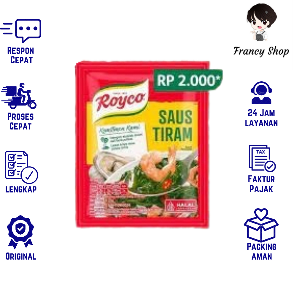 

Royco Saus Tiram Bumbu Masak Sachet 25 gr 1pcs