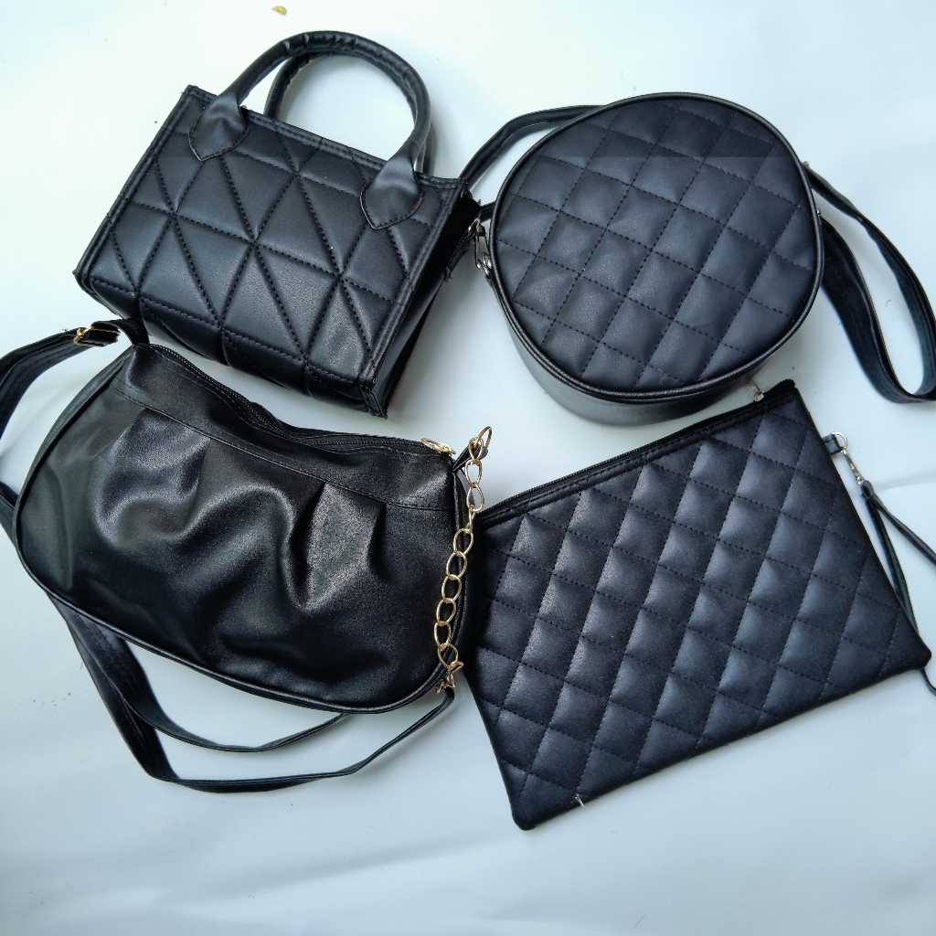 Paket Hemat Tas Selempang Wanita 50 Ribu Dapat 4 Tas