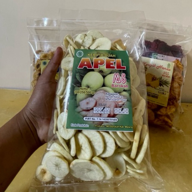 

Maknyuss1 Keripik Buah Nangka Apel Nanas Rambak Pisang Salak Mangga Buah Naga Buah Mix Oven 100 Gram