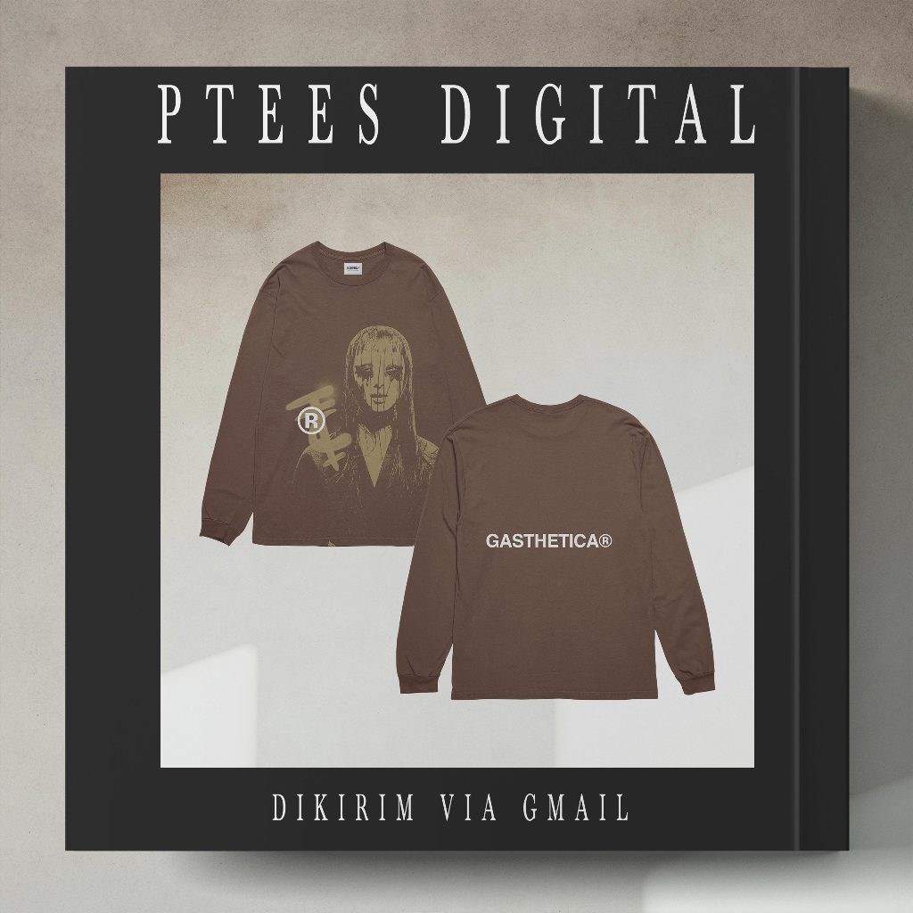 PD0008 - LONGSLEEVE MOCKUP - MOCKUPS LONG SLEEVE KAOS TSHIRT T SHIRT T-SHIRT TEE LENGAN PANJANG PSD 