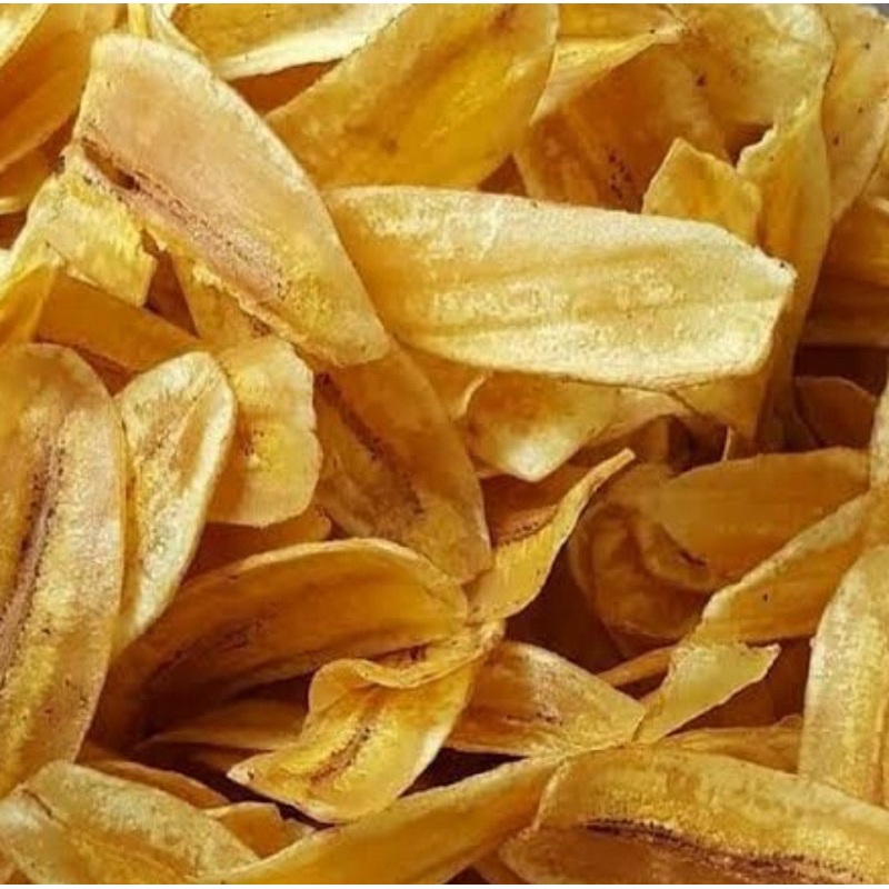 

keripik pisang rasa manis gurih kemasan 250g