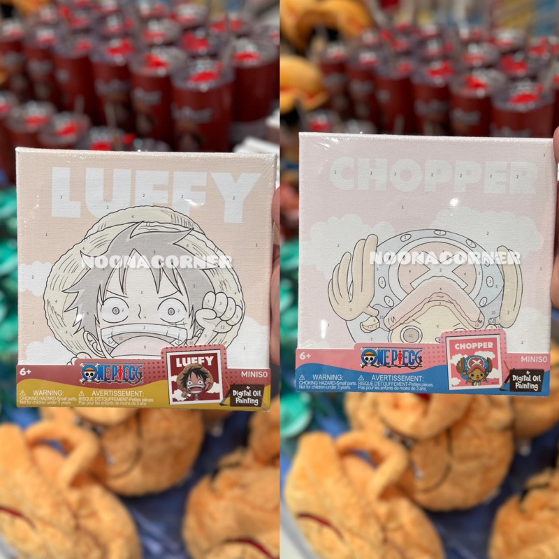 

Miniso x One Piece ‼️ DIY Digital Oil Painting One Piece Collections (Luffy / Chopper)