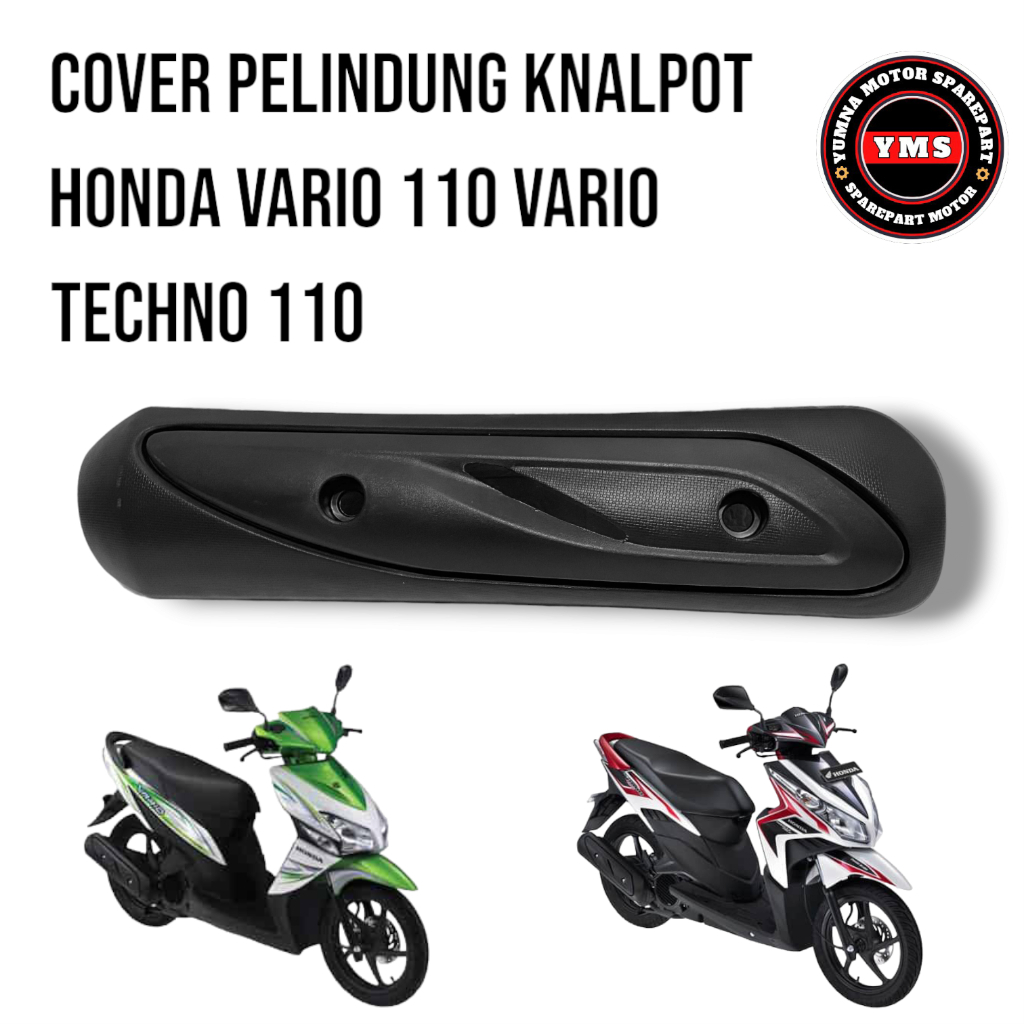 cover pelindung knalpot honda vario 110 karbu vario techno 110 cover tutup knalpot vario karbu kvb