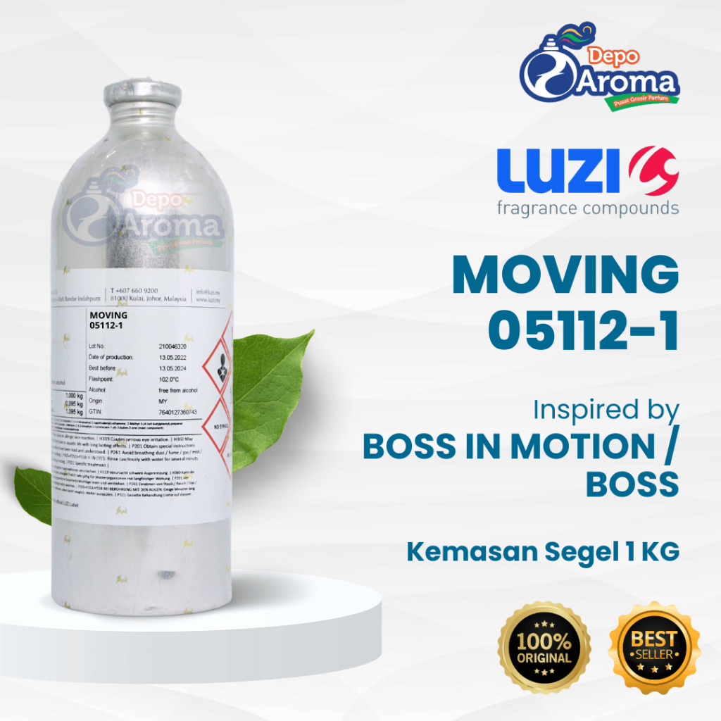 PARFUM BIBIT MURNI - MOVING 05112-1 - 1 Kg - LUZI
