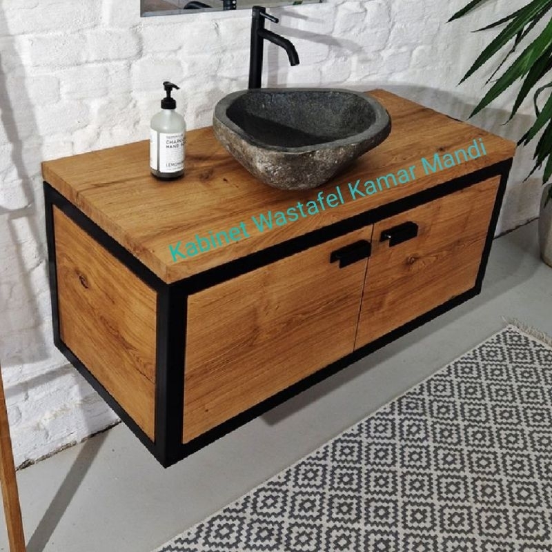 Kabinet Wastafel Kamar Mandi Minimalis Modern