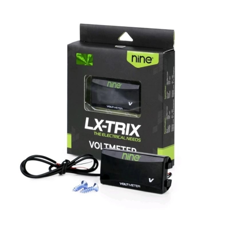 Voltase Accu Volmeter Aki waterproof Universal