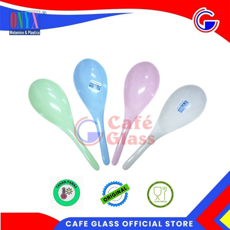 Centong Nasi Melamin Onyx 7001 Centong Melamin Sendok Nasi Rice Cooker Sendok Magic Com Centong Onyx