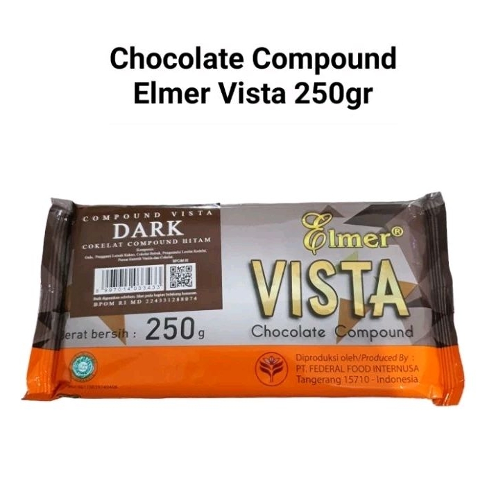 

Elmer Compound Vista 250gr/ Coklat Batang Dark Compound 250gr/Coklat Batang HItam