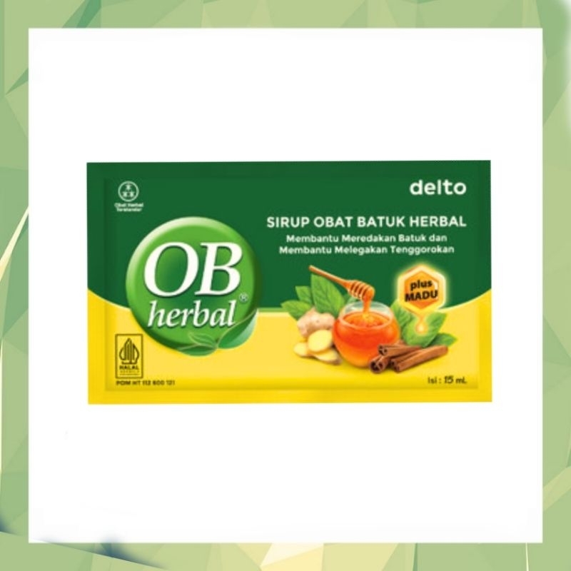 《OS3》 OB Herbal 15 mL - HERBAL untuk batuk berdahak