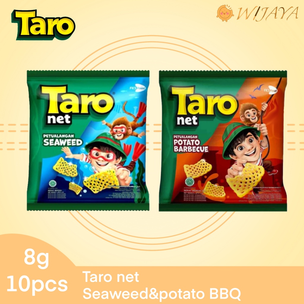 

Promo Taro Net Potato Ecer 1000 1 Renceng isi 10 pcs @9gr