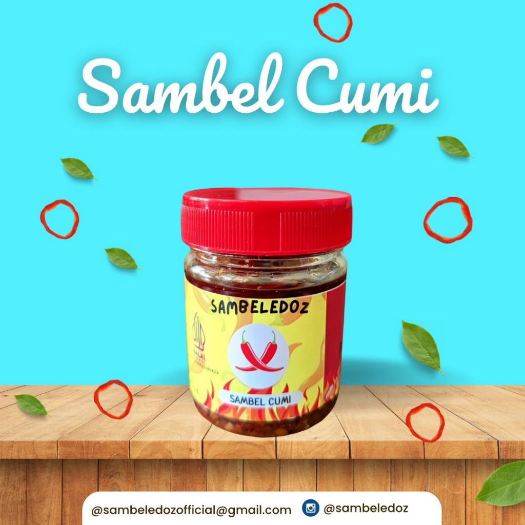 

Sambeledoz - Sambal Cumi Sambel Fresh Baby Cumi dengan Kemasan 100 gram Best Seller