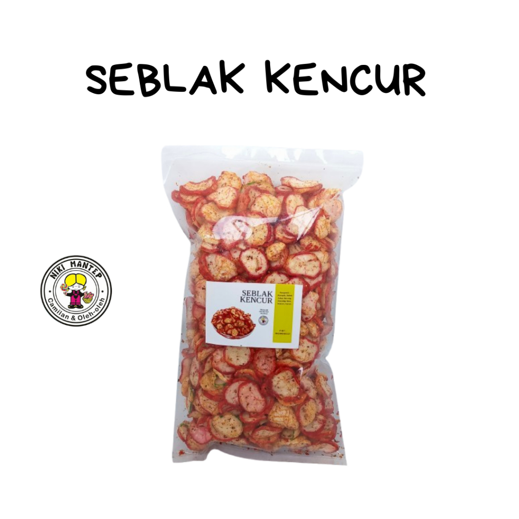 

Kerupuk Seblak Kencur - Niki Snack Salatiga