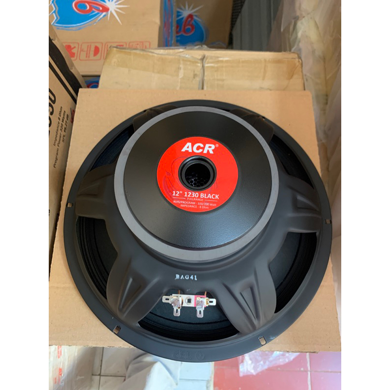 Speaker ACR 12in 1230 BLACK free baut