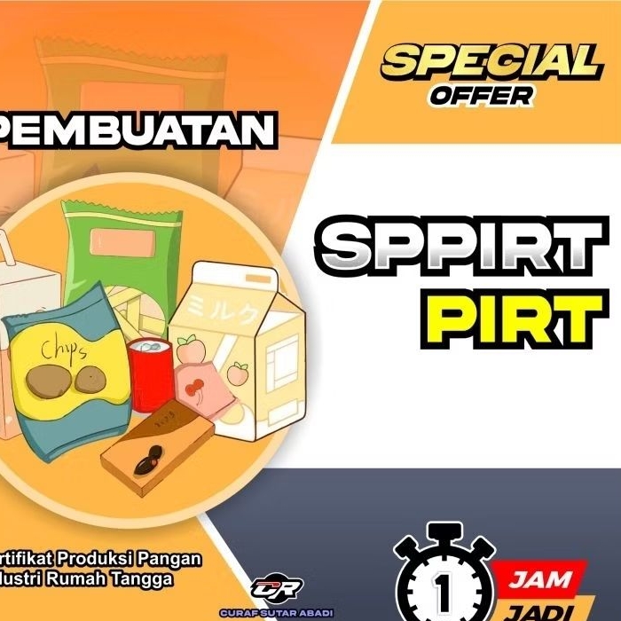 

pirt||ijin edar produk makan olahan||proses cepat