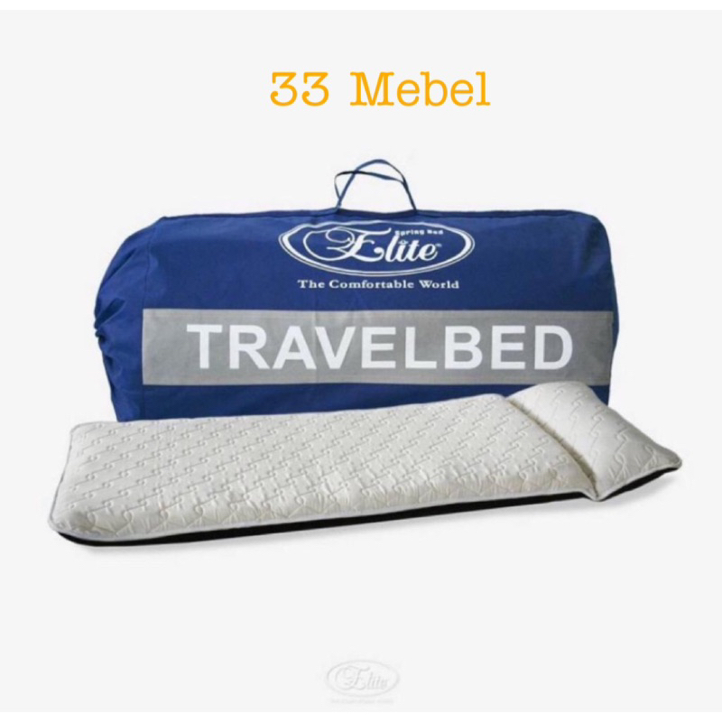 Kasur Lipat Travel Bed Elite Tebal DACRON DENGAN TAS