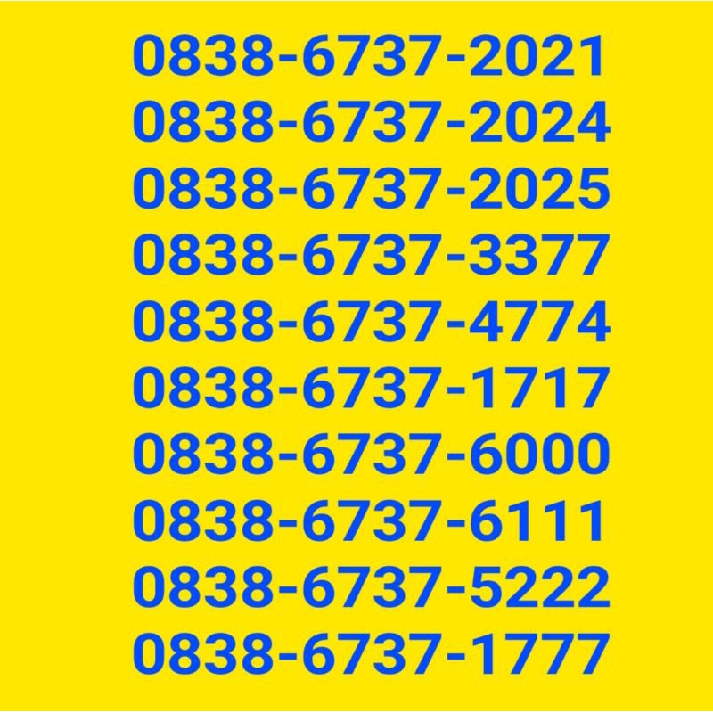 nomer cantik Axis seri tahun dan triple