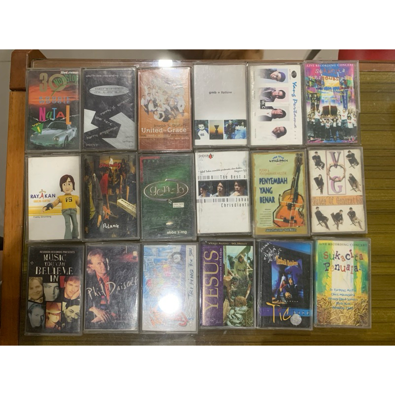 Kaset Lagu Rohani Kaset Pita Preloved