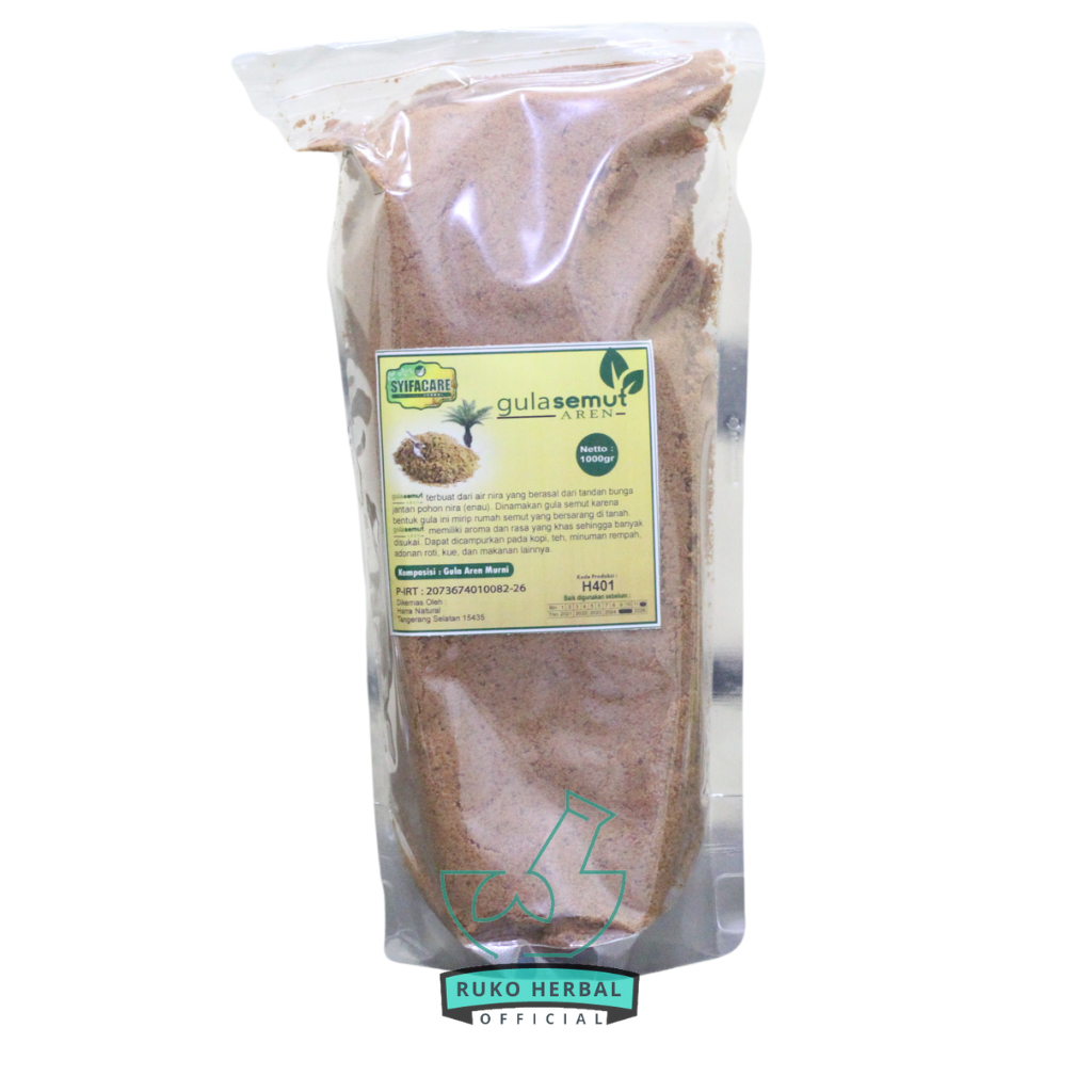 

Gula Semut Aren Syifacare | Gula Aren Organic 1 Kg Asli Original