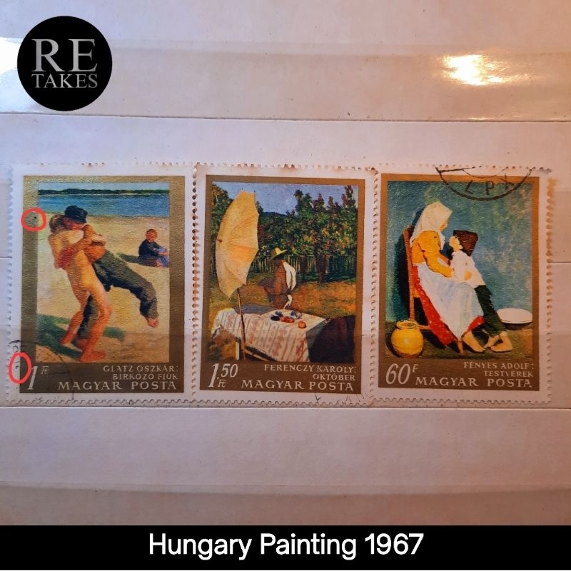 

Prangko Koleksi Filateli Hungary Painting Art 1967