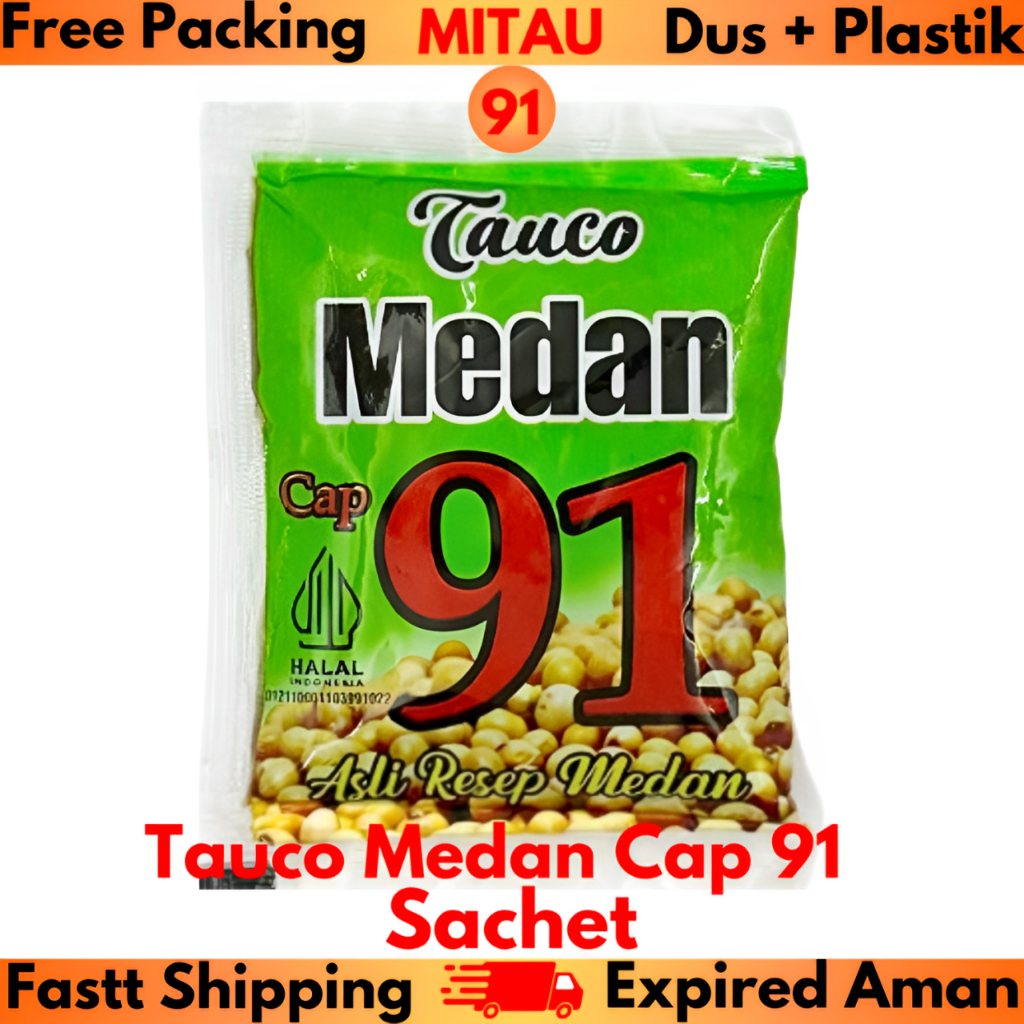 

Tauco Sachet Cap 91/Sachet Beli 12 Sachet Lebih Murah