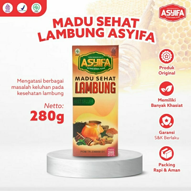 

MADU HERBAL SEHAT LAMBUNG ASYIFA [100% ORIGINAL]