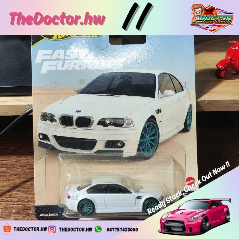 Hotwheels BMW M3 E46 FNF