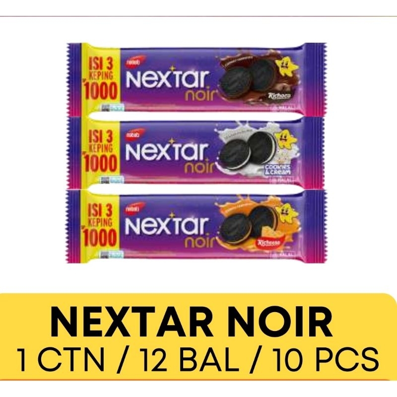 

Nextar Noir 1 pac Isi 10 Pcs