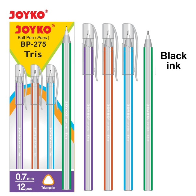 

[1 Kotak] Pulpen Joyko BP-275 Triz / Ball Pen / Pena 0.7mm Joyko BP-275 Triz