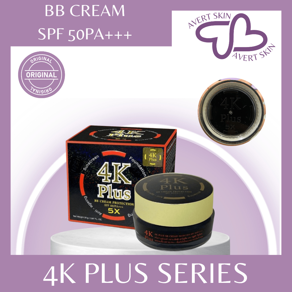 4K PLUS WHITENING CREAM 5X 4K PLUS GOJI BERRY 4K PLUS BB CREAM SPF 50 ORIGINAL 4KPLUS LOTION KKKK