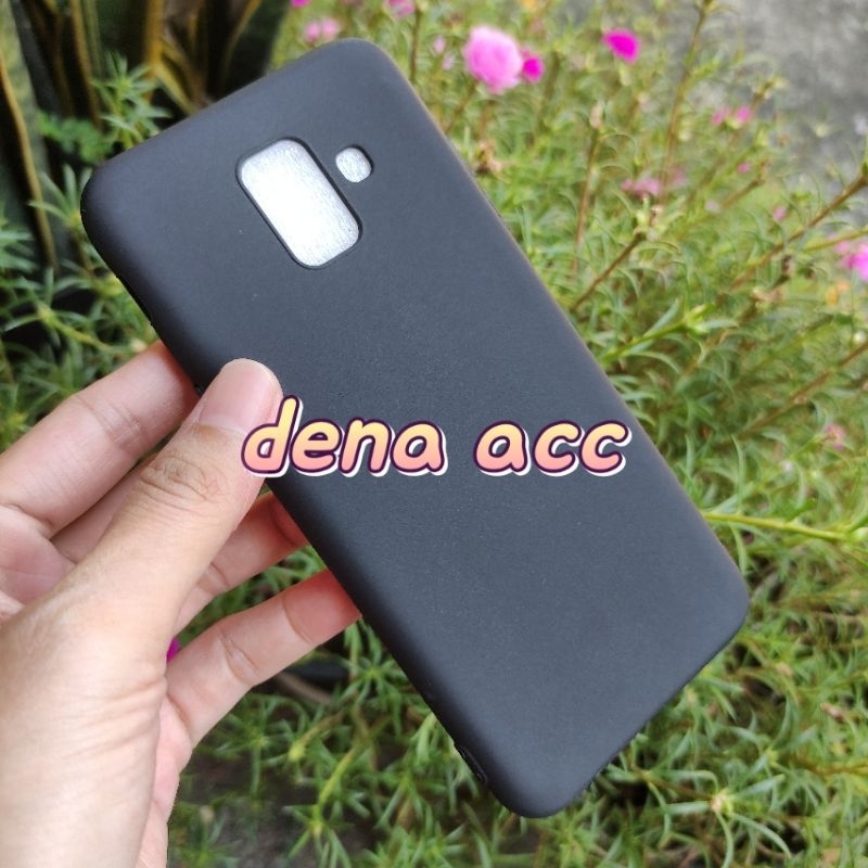 Soft Case Silikon Case Black Matte Samsung A6 2018 SM-A600