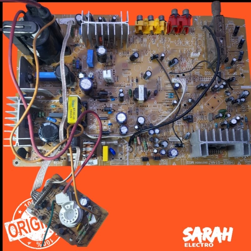 MESIN TV POLYTRON SLIM 21 NO TES